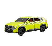 Modélisme De Véhicules à Moteur Modèle De Voiture BMW The XM À L'échelle 1 32 Modèle Voiture De Simulation Ornements Cadeau Nouvel an pour Garçon Voiture Miniature(Yellow)