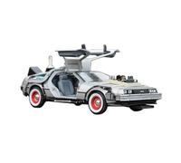 Modélisme De Véhicules à Moteur Modèle Voiture en Alliage 1 24 pour DMC-12 Delorean Retour vers Le Futur Time Machine Collection Voitures Jouets Métal Voiture Miniature(Back to The Future 3)