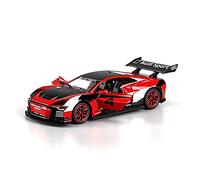 Modélisme De Véhicules à Moteur Moulé sous Pression 1 32 pour Audie-TRON Vision GT Voitures Modèles Son Et Lumière Alliage Modèle Affichage Collection Adulte Voiture Miniature(Rouge)