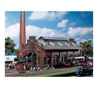 Modélisme Ferroviaire Ho : Entrepôt/Garage À Locomotives-Faller