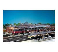 Modélisme ferroviaire HO - FALLER - Hall de gare - Largeur de passage réglable - Circulation à 2 voies