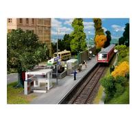 Faller - F120240 - Modélisme Ferroviaire - Abri + Accessoires