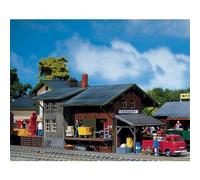 Modélisme ferroviaire HO - Gare à marchandises - FALLER - Epoque 1880-1920 - Standard - 20.9 x 8.2 x 9 cm