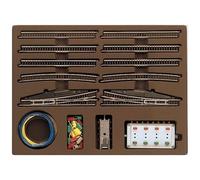 Modélisme ferroviaire - MÄRKLIN - 8191 - Kit de base avec aiguillages électromagnétiques