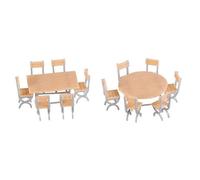 Modélisme Ho : Accessoires De Décor : 2 Tables Et 12 Chaises-Faller