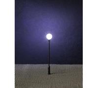 Modélisme Ho : Éclairage Public : Réverbère De Parc Led Lampe Boule Rapportée-Faller