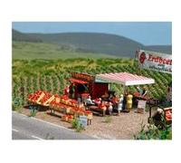 Modélisme ho : etal de fraises busch Coloris Unique G