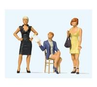 Modélisme ho : figurine - trois femmes preiser Coloris Unique G