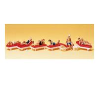 Modélisme Ho : Figurines : Bain De Soleil-Preiser