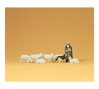 Modélisme Ho Figurines : Moutons Et Bergers-Preiser