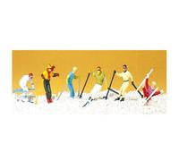 Modélisme HO : Figurines : Skieurs - Ski alpin