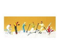 Modélisme HO : Figurines : Skieurs - Ski alpin Preiser G