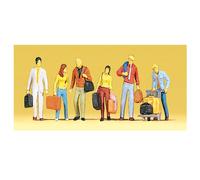 Modélisme Ho : Figurines : Voyageurs En Marche-Preiser