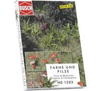 Modélisme HO : Fougères et Champignons Busch G