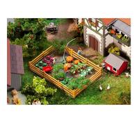 Modélisme HO : Jardin potager
