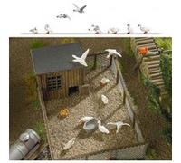 Modélisme HO : Oies d'élevage Busch G