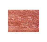 Modélisme HO : Plaque de mur : Grès rouge