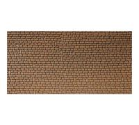 Modélisme Ho : Plaque De Mur : Grès Rouge Brun-Faller