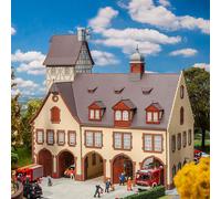 Modélisme Ho : Poste De Pompiers Central-Faller