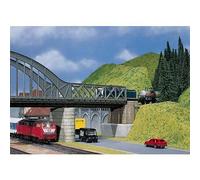 Modélisme Ponts Et Tunnels Ho - Pont Métallique À Caissons-Faller