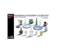 Modélisme : Set De Vaisselle De Maison - 1/35-Mini Art
