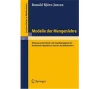 Modelle der Mengenlehre Jensen, R. B. (Auteur)