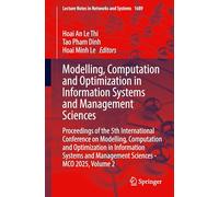 Modelling, Computation and Optimization in Information Systems and Management Sciences