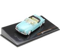 VW Karmann Ghia Cabriolet 1955 Bleu Clair Maquette de Voiture 1:43 ixo models