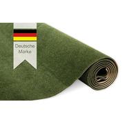modellnatur Tapis d'herbe 100 x 50 cm | Vert foncé | Gazon artificiel pour modélisme, accessoires de train miniature, terrain H0, projets d'artisanat et décoration bonsaï - Réaliste, floqué densément