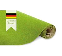 modellnatur Tapis d'herbe 200 x 43 cm | Vert printemps | Gazon artificiel pour modélisme, accessoires de train miniature, terrain H0, projets d'artisanat et décoration bonsaï - Réaliste, floqué