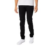 Modello skinny con vita bassa e gamba stretta dalla coscia alla caviglia. si distingue per il carattere punk-rock. presenta un lavag 34/32
