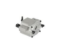 Carson 500907265 500907265-1 Engrenage à 2 Vitesses en Aluminium Compact, Impression RC, pièces de Rechange, Accessoires de Tuning, modélisme, échelle 1:14 Argent