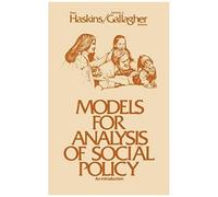 Models For Analysis Of Social Policy