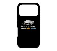 Modem Handshake Sound 90s Internet Nostalgie Coque pour iPhone 17 Pro