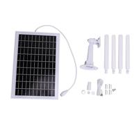 Modem routeur Solaire 4g LTE, routeur WiFi étanche Ip66 avec Point d'accès extérieur de Panneau Solaire 15w, Batterie 20800mah pour caméra de sécurité Camping-Car (European Version)