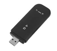 Modem WiFi USB 4G LTE, Routeur 4G Portable avec Emplacement pour Carte SIM, Point D'accès de Voyage Haute Vitesse débloqué, Dongle 4G Prenant en Charge 10 Appareils (Black)