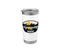 Modena Italy Design Souvenir de vacances Gobelet isotherme en acier inoxydable double paroi
