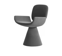 Modern 360° Swivel Vanity Chair, Stool Chairs Sturdy Base, Barrel Accent Armchair for Selection for Dressing Table/Bedroom/Living Room(D)