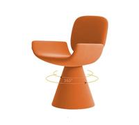 Modern 360° Swivel Vanity Chair, Stool Chairs Sturdy Base, Barrel Accent Armchair for Selection for Dressing Table/Bedroom/Living Room(E)