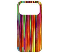 Modern Abstract Art with Red Stripes for Women Cute Rainbow Coque pour iPhone 17 Pro Max