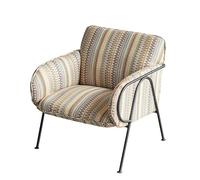 Modern Accent Chair with Arms for Living Room, Chairs with Metal Legs and Soft Padded, Sofa for Home Office,Bedroom,Dining(3)