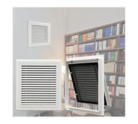 Modern Air Vent Cover, Return Air Grille, Air Return Vent Cover for Ceiling/Sidewall, Slim Design Aluminum Linear Slot Diffuser, Adjustable Airflow, HVAC Register(White HxW,14x18in)
