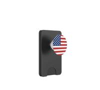 Modern American Flag in Classic Illustration PopSockets PopWallet pour MagSafe