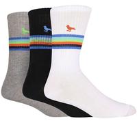 Modern Amusement Hancock Crew Socks Noir Gris Blanc Tailles hommes 6-12 Male