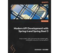 Développement d'API — Spring 6 & Spring Boot 3 — REST, gRPC, GraphQL — Java 17