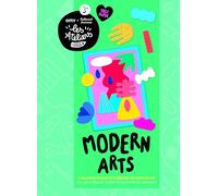 Modern arts - 8 tableaux de paysages pop à créer avec des gommettes fluo - Les Ateliers OMY, Loisirs créatifs dès 3 ans