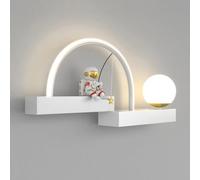 Modern Astronaut Warm light Wall Lamp for Kids Room Light Nursery Sconce Boys Girls Bedroom Decor Reading Indoor Childrens Lighting Fixture Net Red