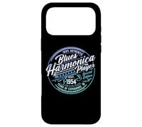 Modern Blues Harmonica Born in 1954 Vintage 72nd Birthday Coque pour iPhone 17 Pro Max