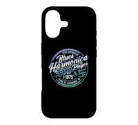 Modern Blues Harmonica Player Born in 1975 Birthday Coque pour iPhone 17