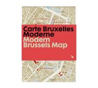 Modern Brussels Map / Carte Bruxelles Moderne: Guide to Modern Architecture in Brussels, Belgium